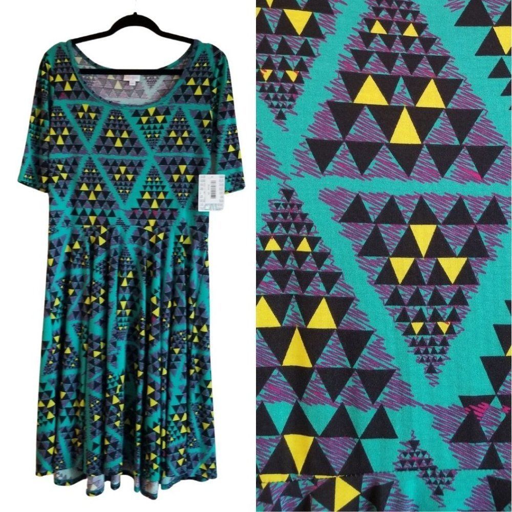 LuLaRoe 2XL Nicole Dress NWT